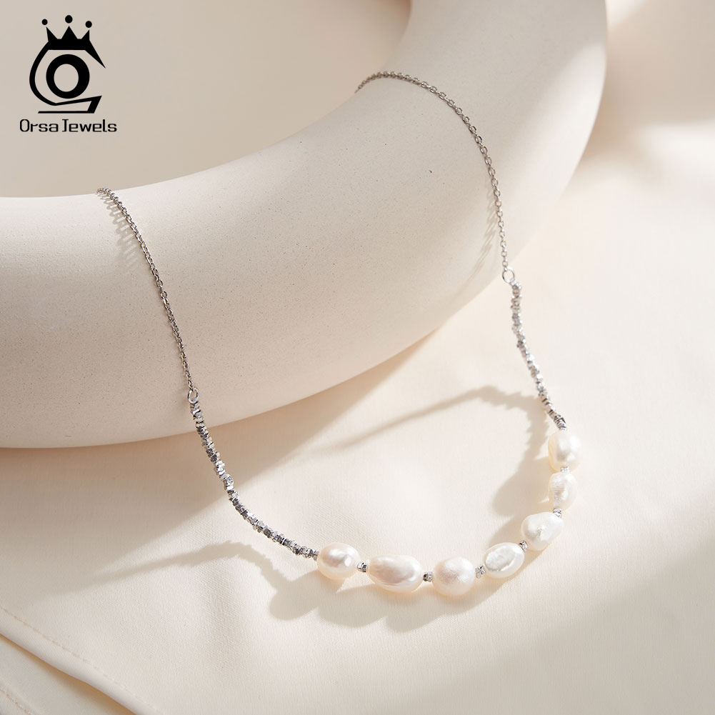 ORSA JEWELS Vintage 925 Sterli - đánh giá và giá Pearl Choker Necklace Vintage