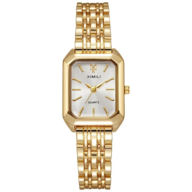 Women Retro Square Metal Band  - đánh giá và giá Watch Accessories