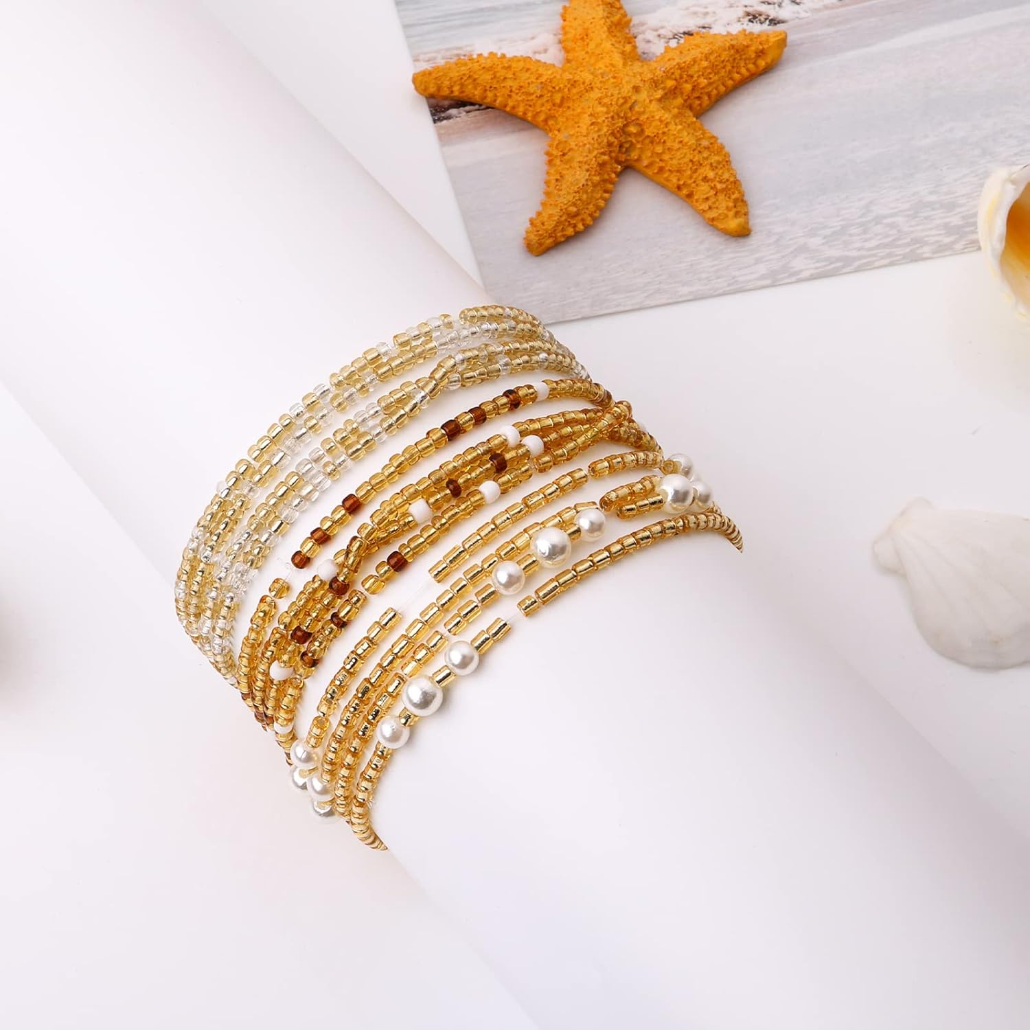 Waist Beads for Women Belly Be - đánh giá và giá Body Jewelry