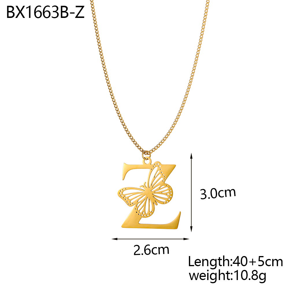 CARLIDANA Dainty 18K Gold Plat - đánh giá và giá Initial Letter Necklace 18K Gold