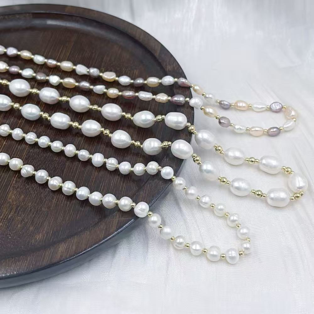 For Mother Jewelry Gift Purple - đánh giá và giá Pearl Choker Necklace Vintage