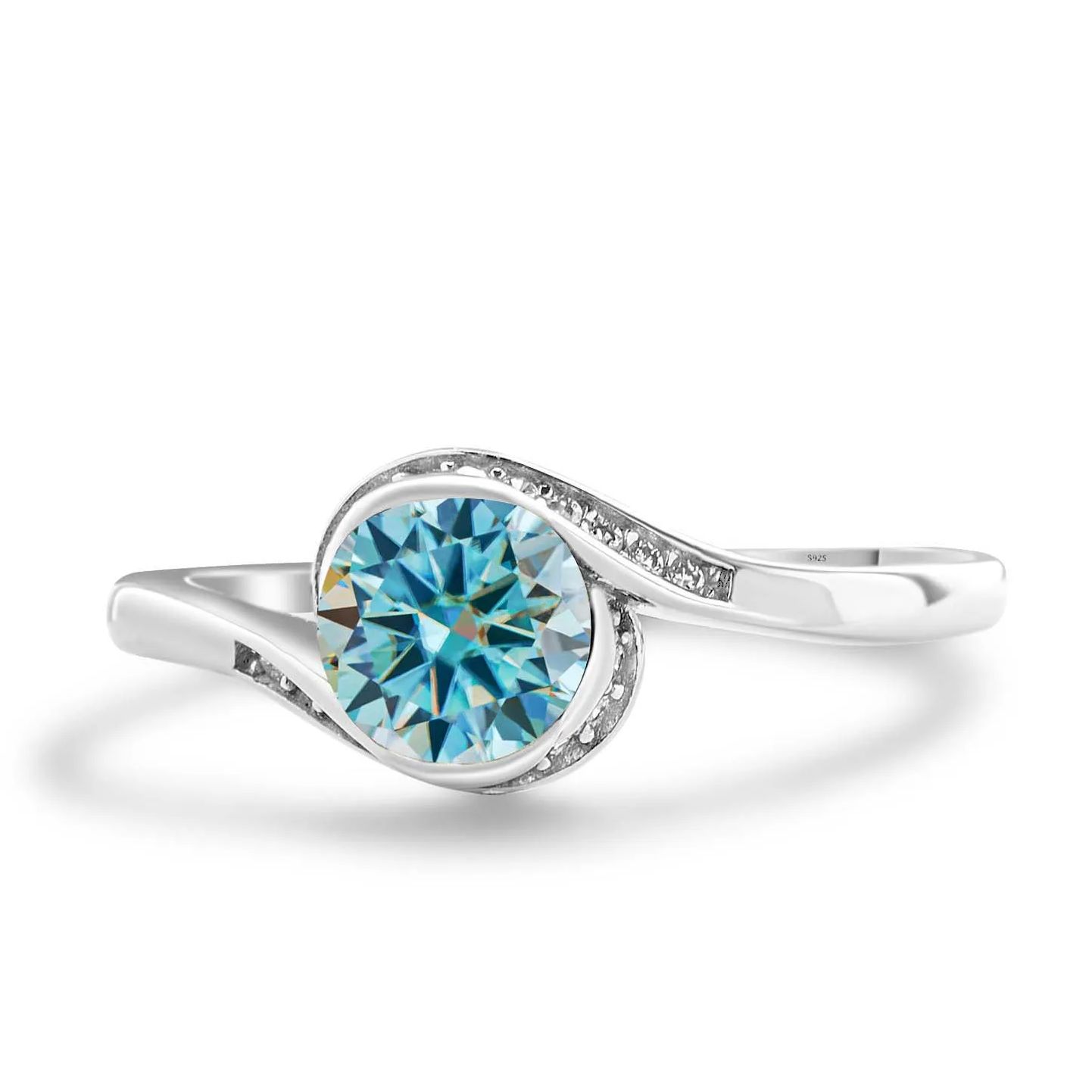 Engagement Women's Moissanite  - đánh giá và giá Moissanite Engagement Ring 1 Carat
