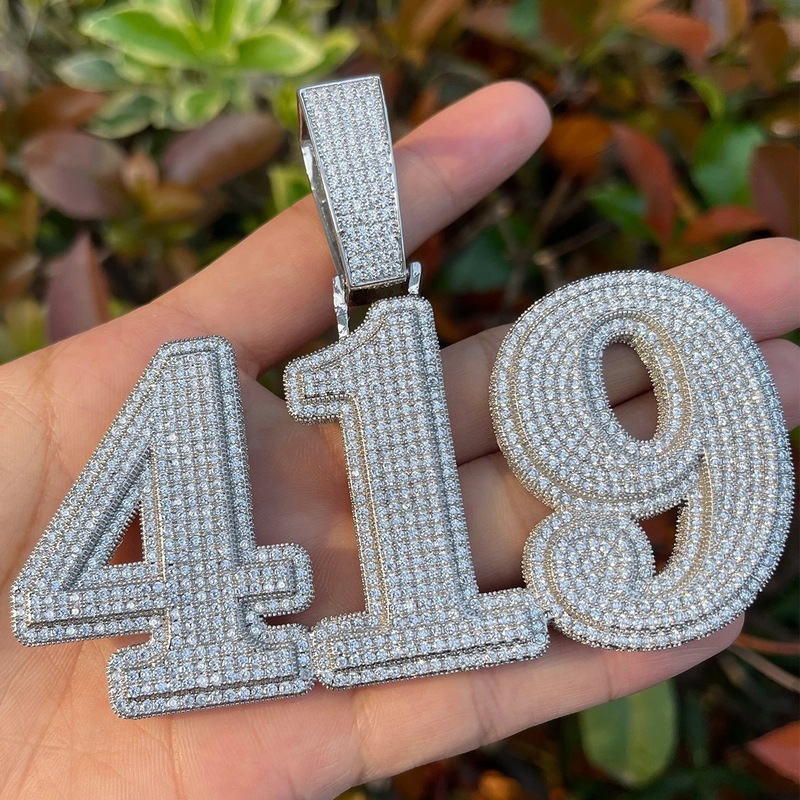Custom Pave Cubic Zircon Lette - đánh giá và giá Cuban Link Chain 12Mm
